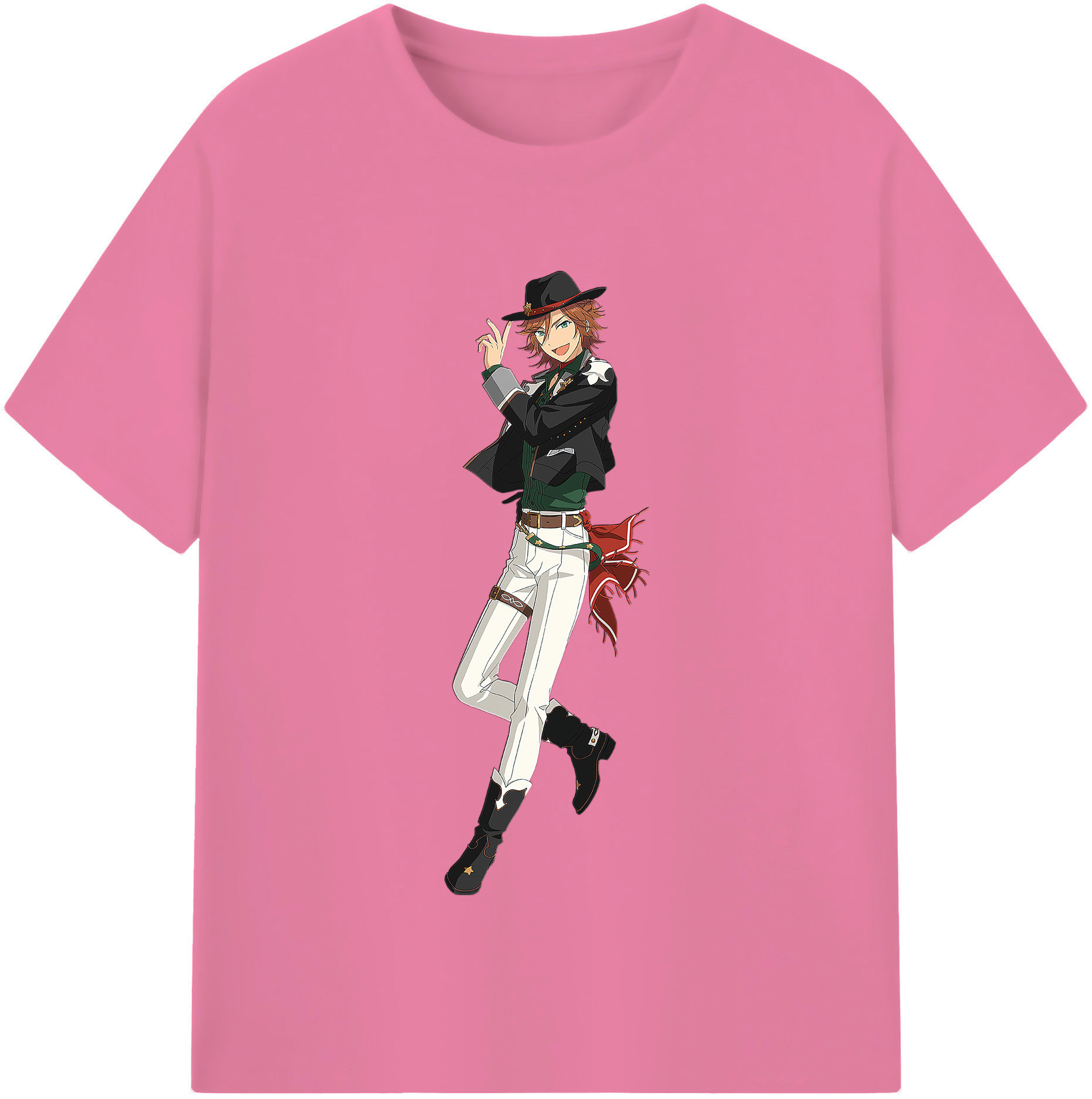 （画像用） あんさんぶるスターズ! Ensemble Stars 綿100％半袖Tシャツ（フロントプリント）